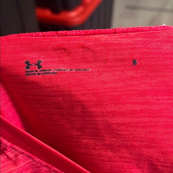 Under Armour Kids Red Tank Top - Picture 2 of 2